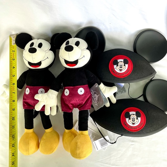 Disney Family Package 2 Mickeys/2 Mickey Ears BRAND NEW WITH TAGS. Great deal! - Picture 4 of 6